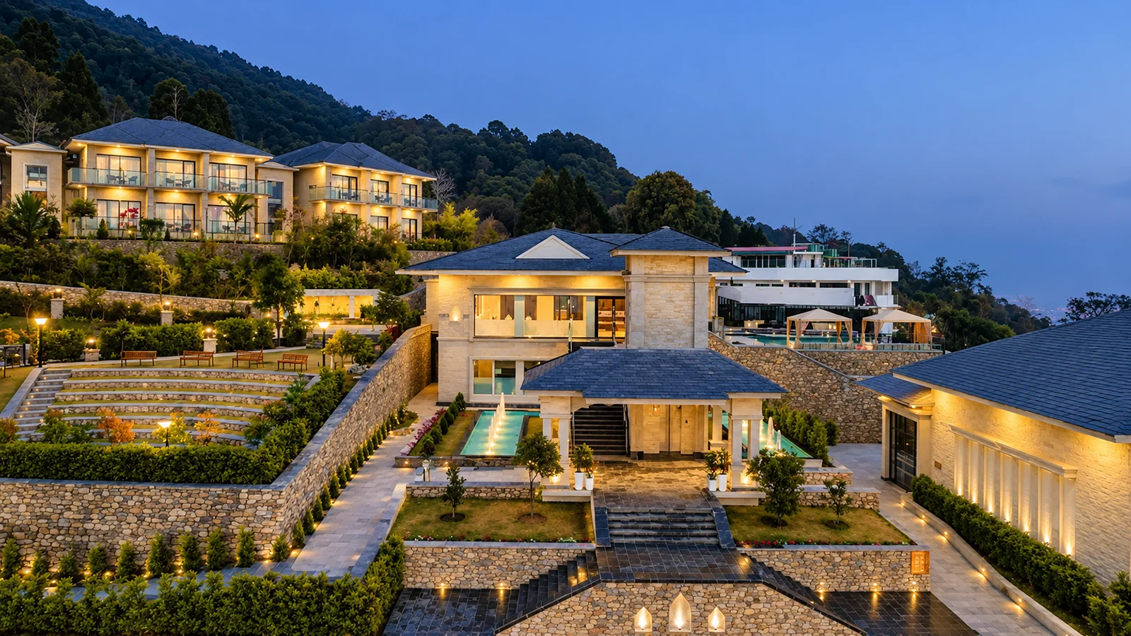 Exterior, Evening