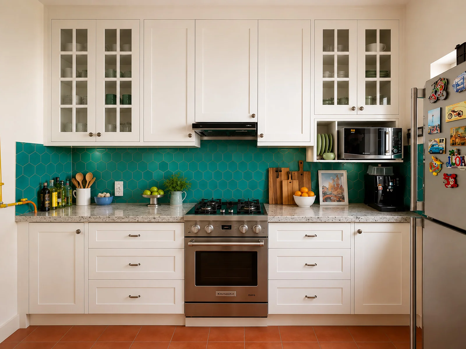 Kitchen, Front View