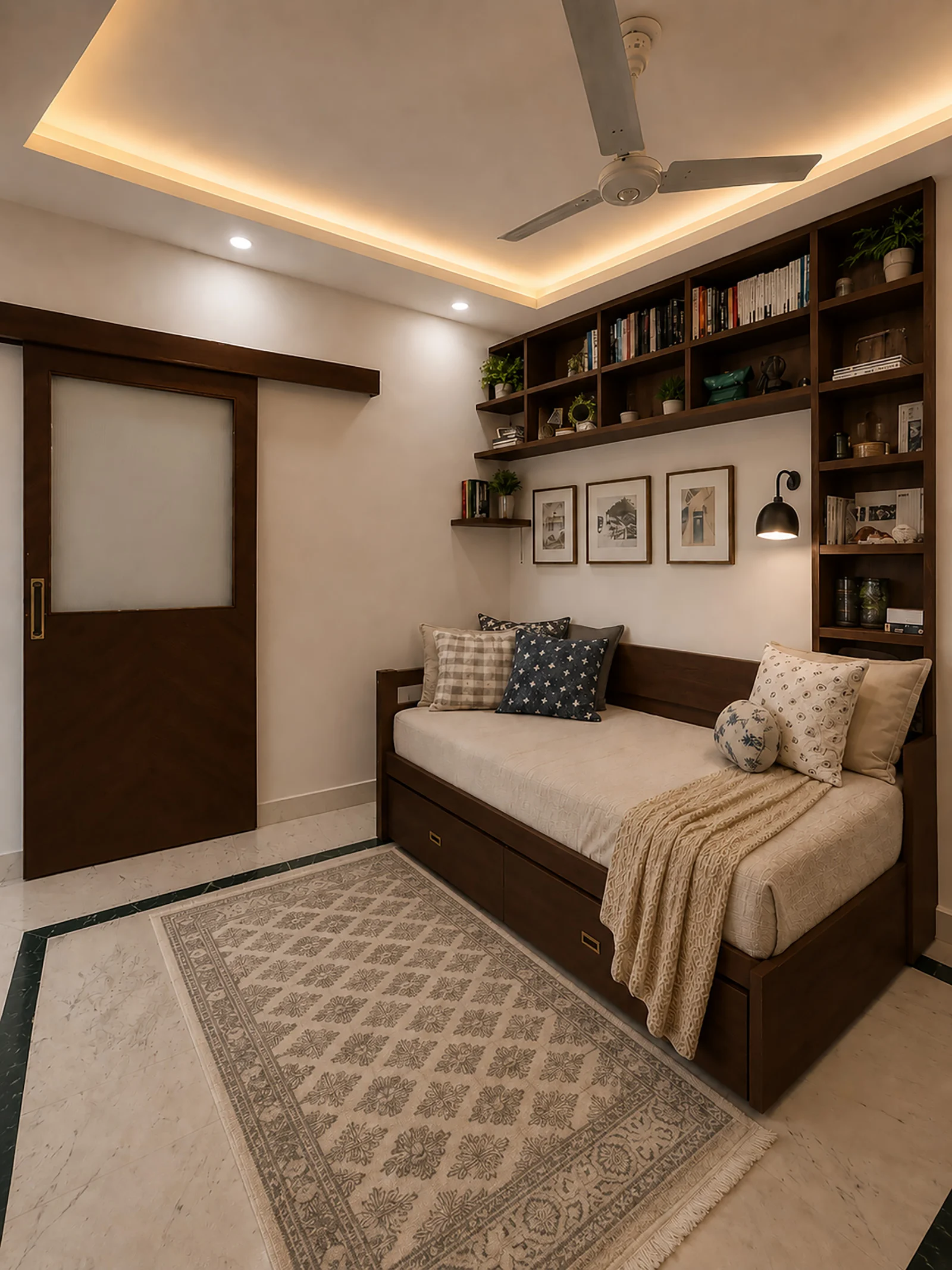 Bedroom & Study